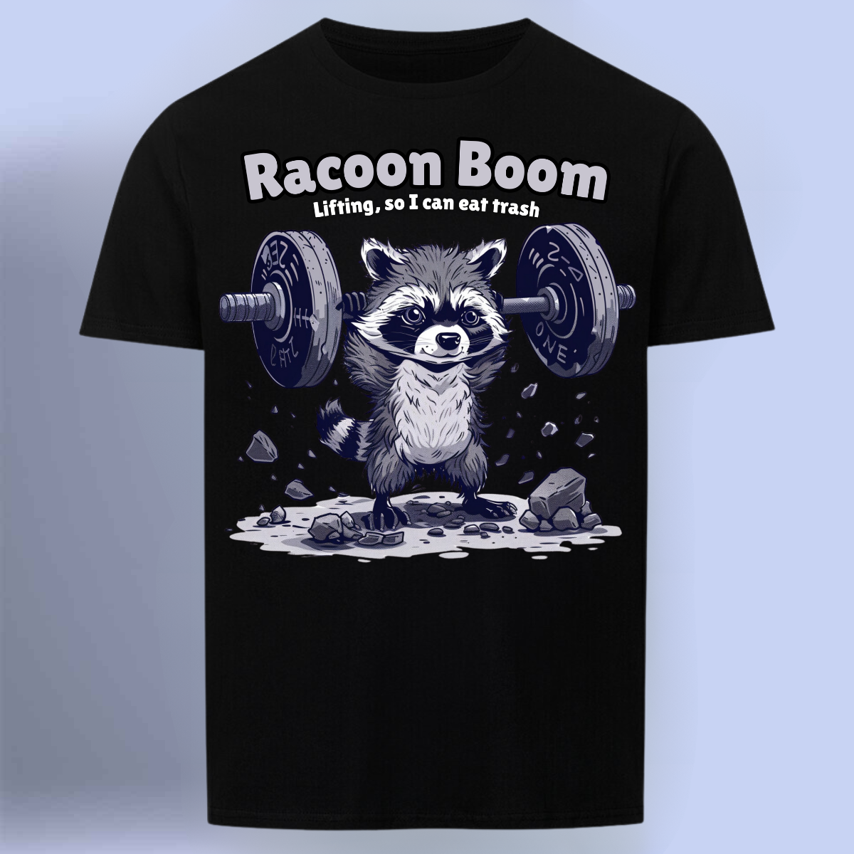 Racoon - Premium Shirt Unisex Backprint