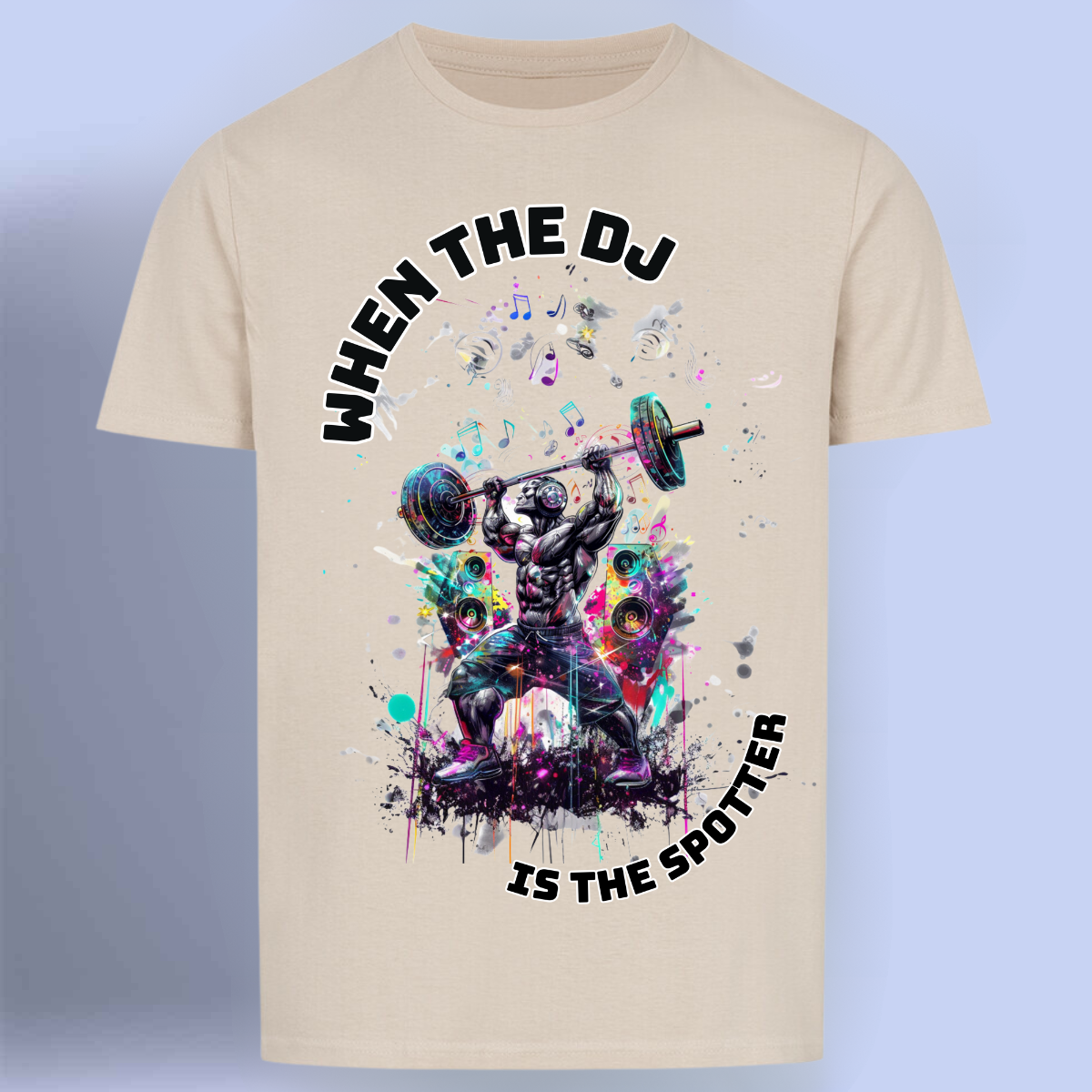 DJ - Premium Shirt Unisex front print