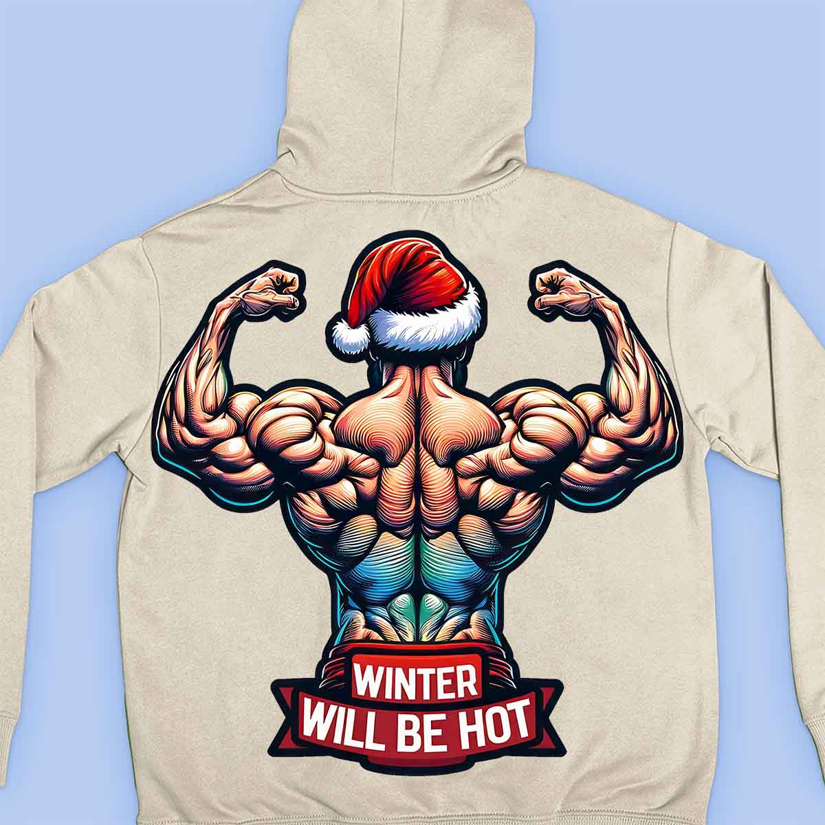 Hot Winter - Premium Hoodie Unisex Backprint