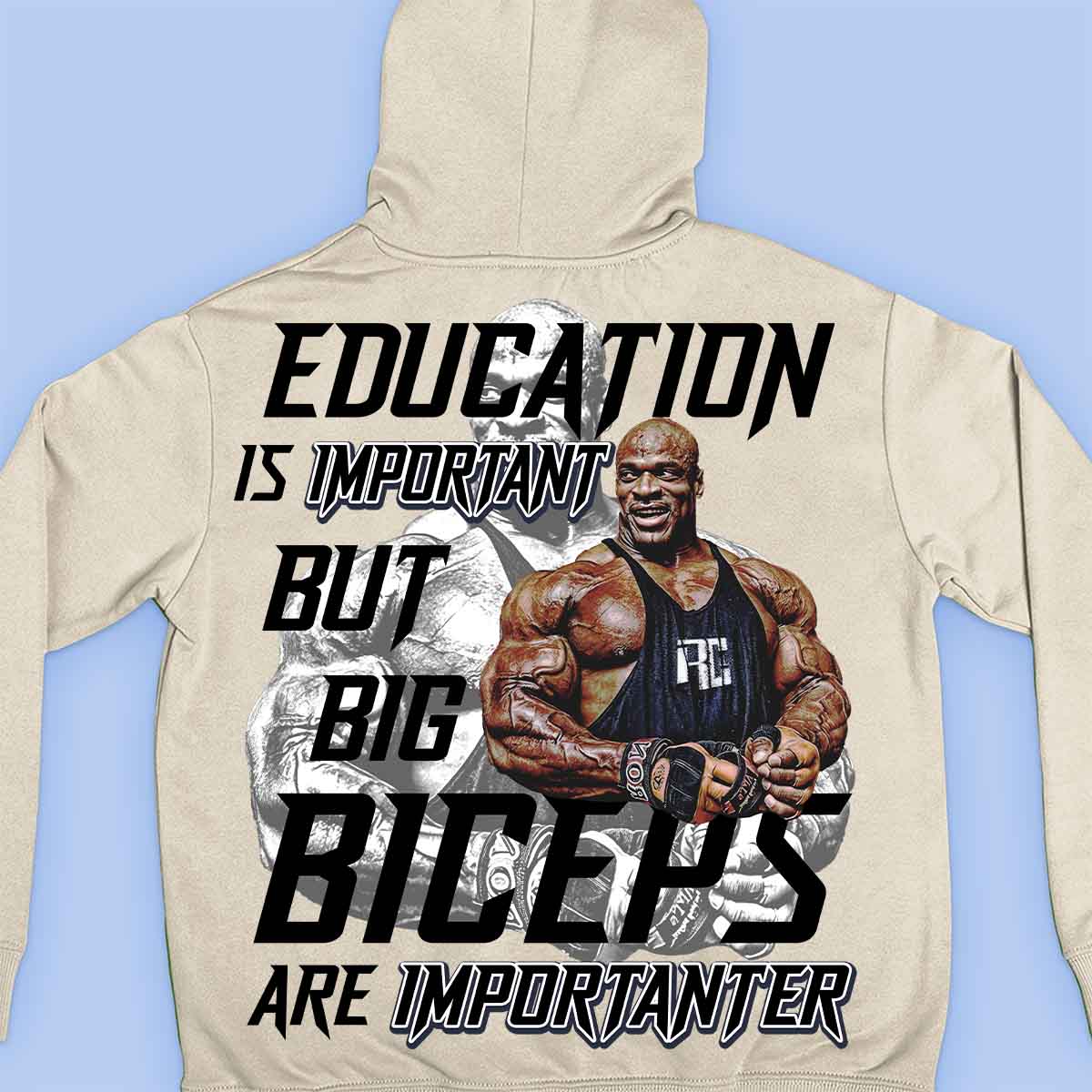 Education - Premium Hoodie Unisex Backprint