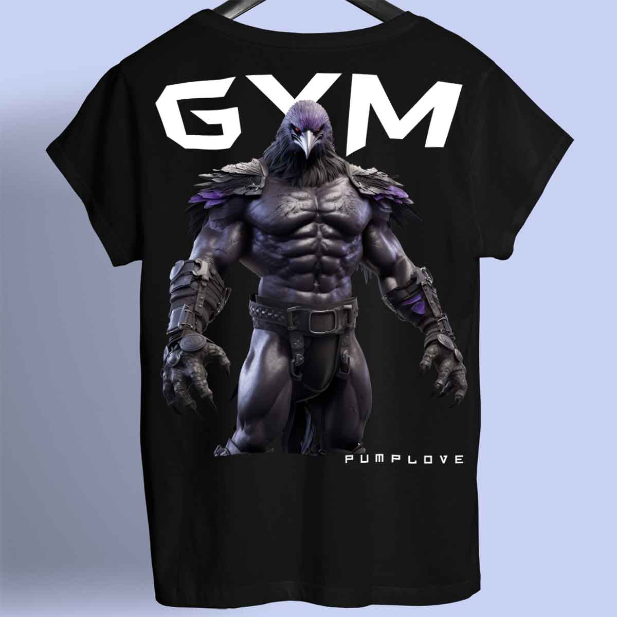 Gym Raven - Premium T-Shirt Unisex Backprint