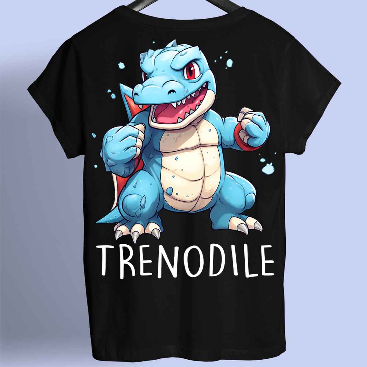 Trenodile - Premium T-Shirt Unisex Backprint