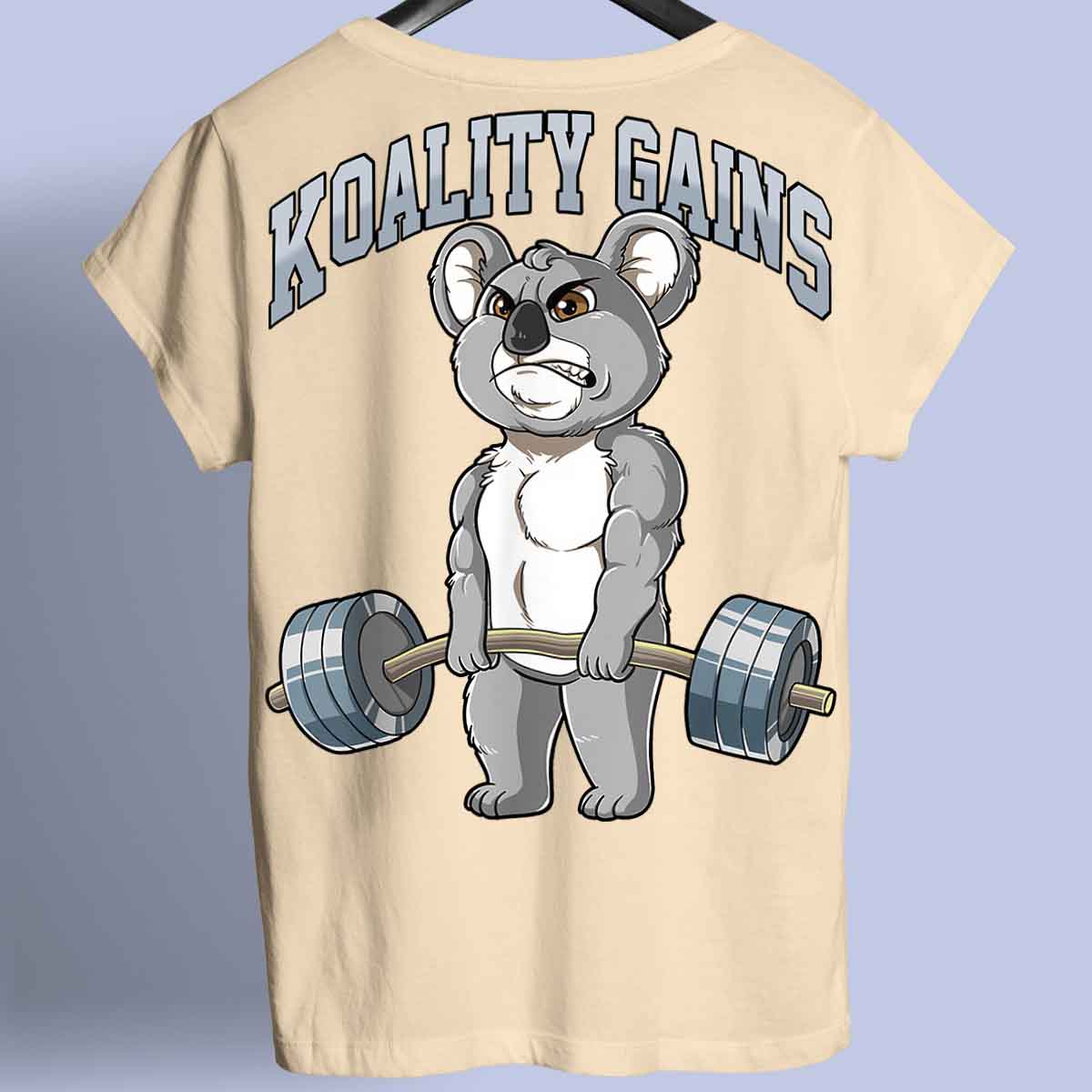 Koality Gains - Premium Shirt Unisex Backprint