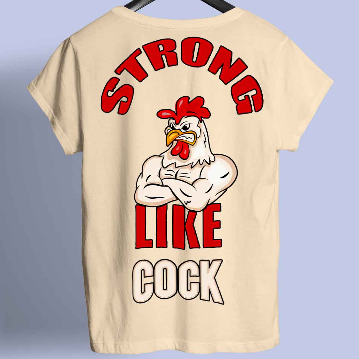 Strong Like - Premium T-Shirt Unisex Backprint