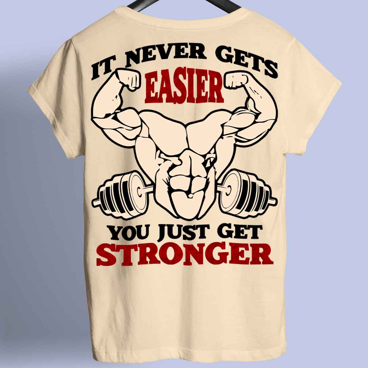 Easier - Premium Shirt Unisex Backprint