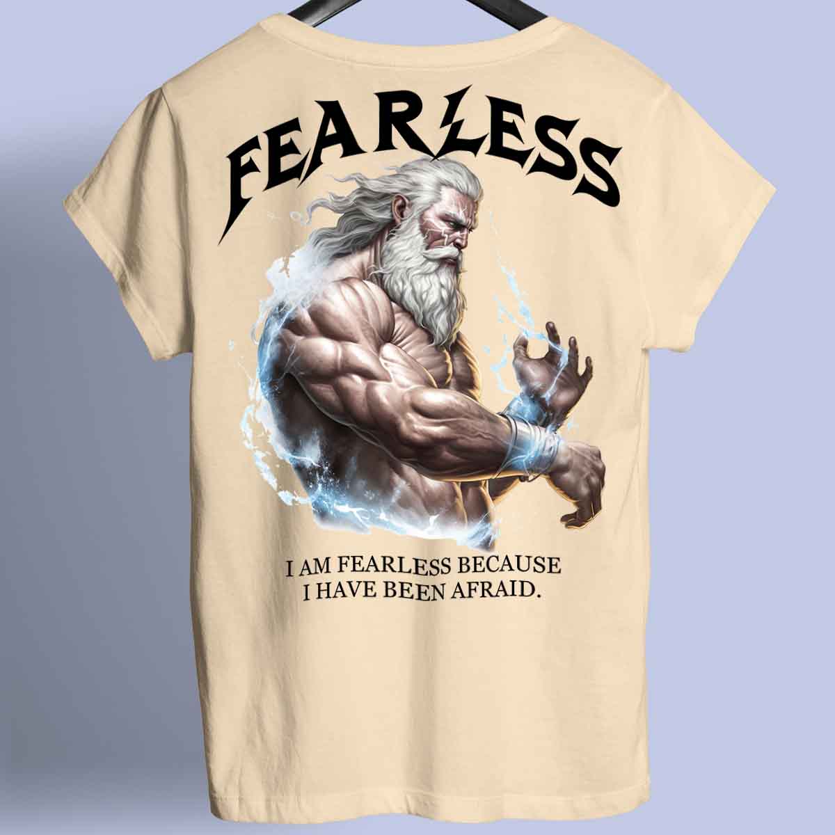 Fearless - Premium Shirt Unisex Backprint