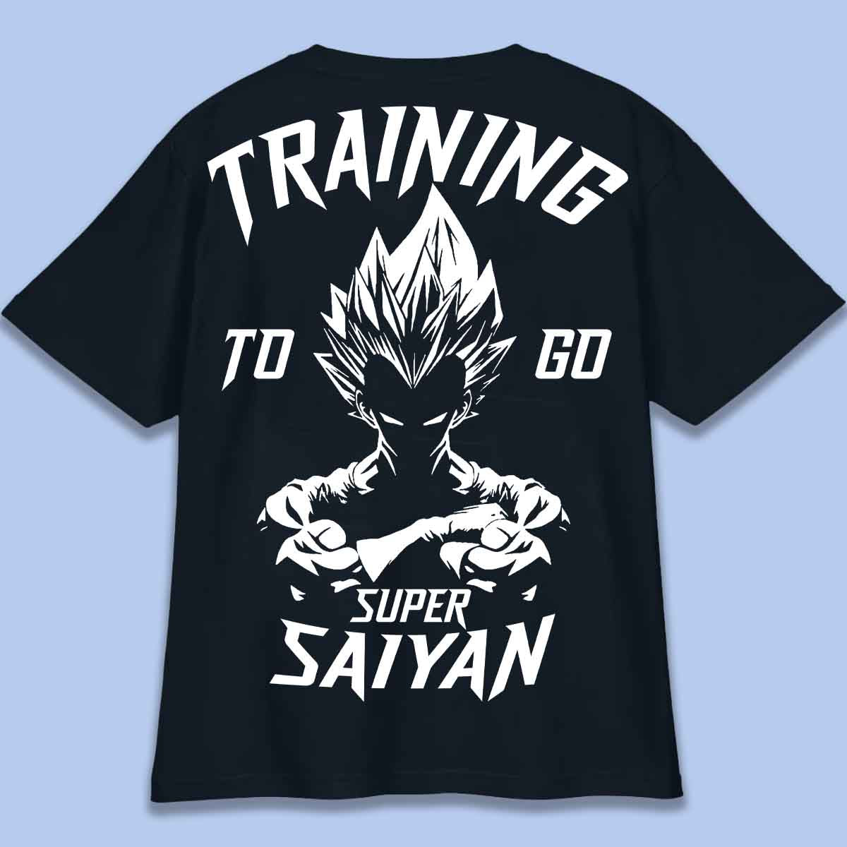 Saiyan - T-Shirt Oversize Unisex Backprint